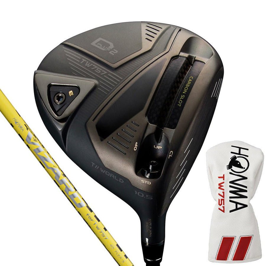 本間ゴルフ（HONMA） ツアーワールド TW757 TYPE-D PLUS 2 ドライバー(1W ロフト10.5度)VIZARD for TW757 45（Ｒ/Men's）